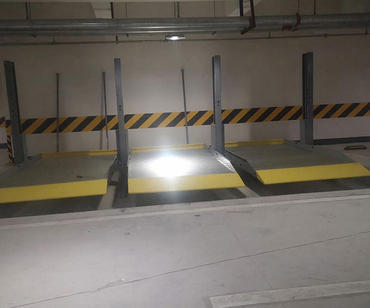 若爾蓋兩層升降橫移式機械式立體車庫回購