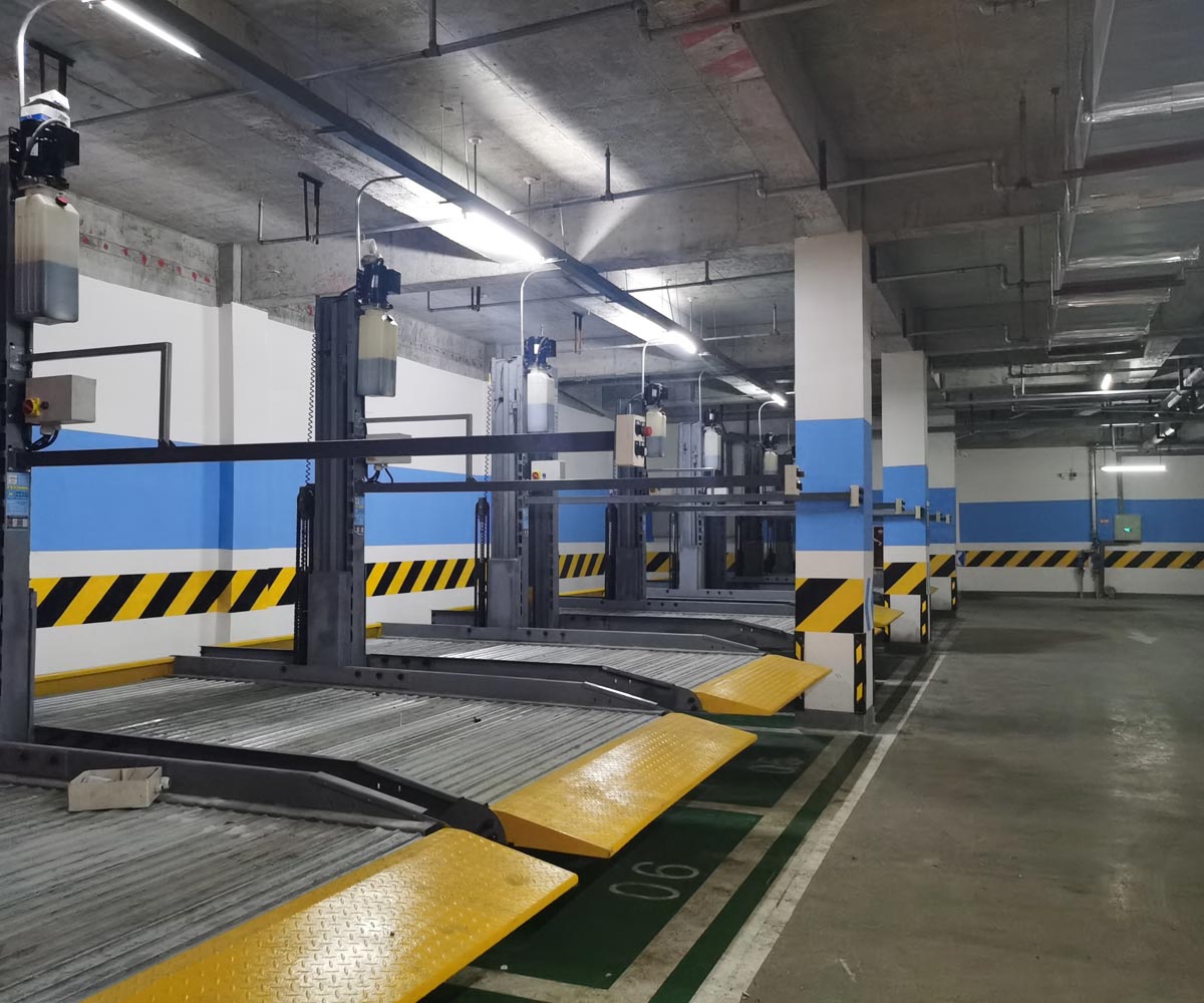 彌渡雙柱簡易類立體車庫