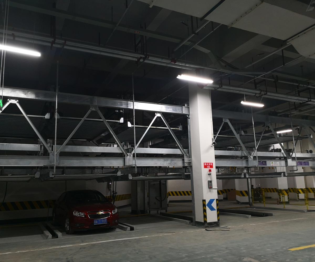 白雲PSH升降橫移機械立體車庫