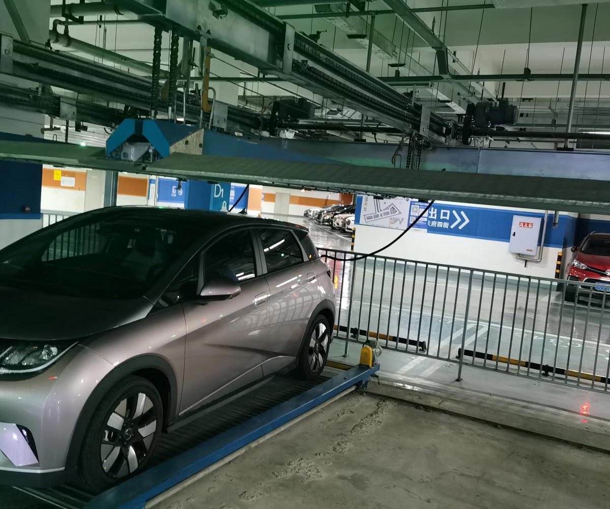 立體車庫設備解決小區91抖音短视频難
